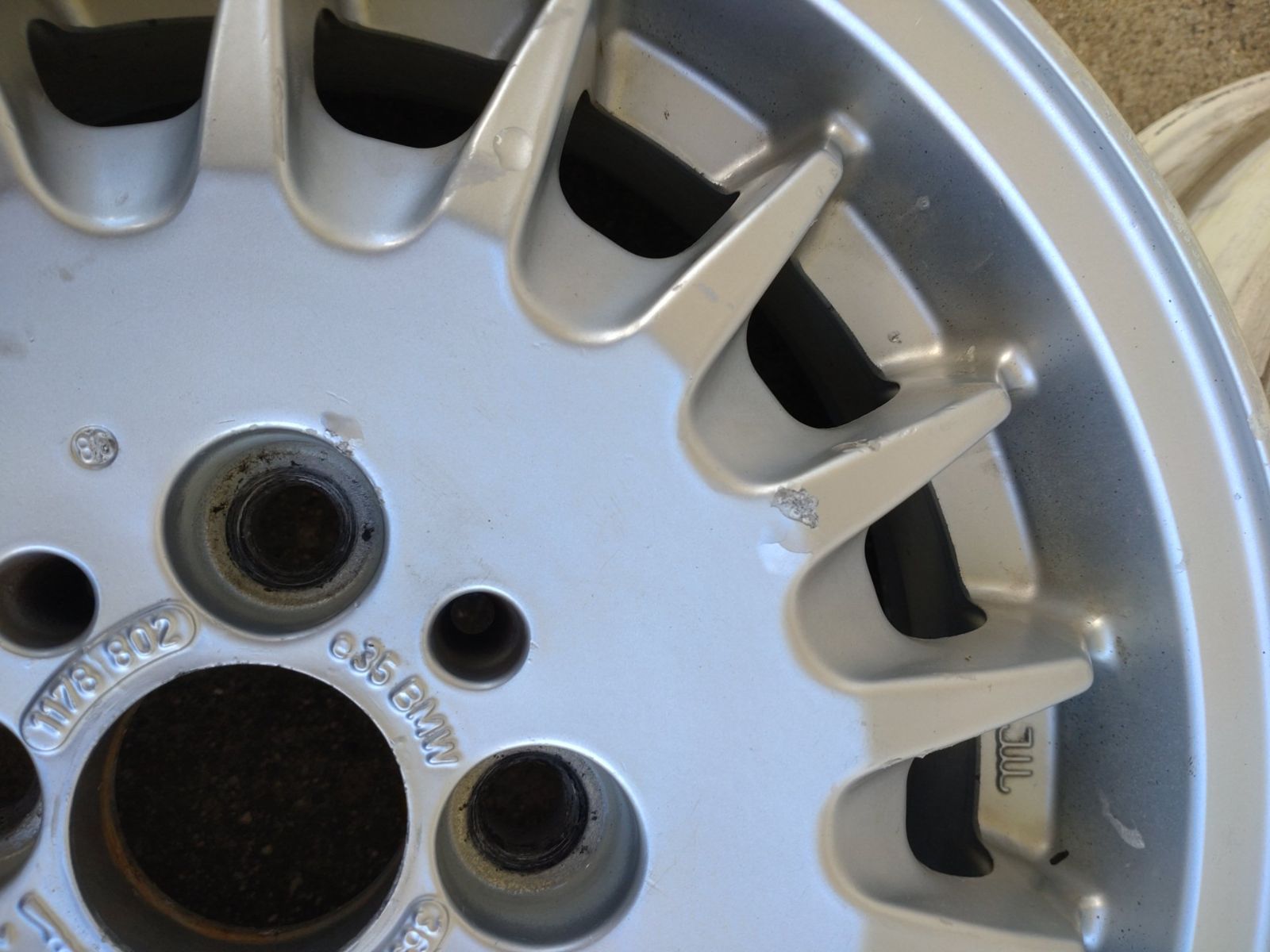 ♪ 旧車 BMW E35 純正 アルミホイール 100-4H 14インチ 6J 33 4本セット FFCRYSTALESIA_COM