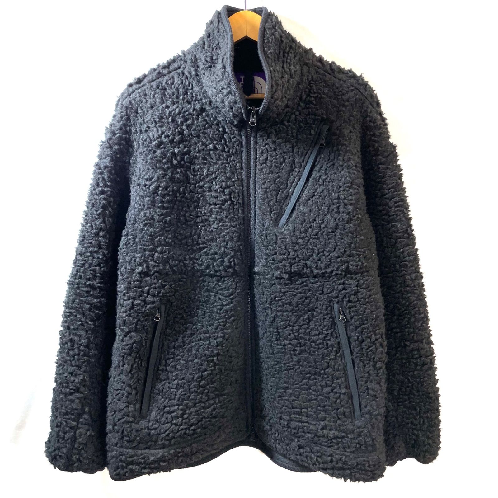 69】THE NORTH FACE PURPLE LABEL Wool Boa Fleece Field Jacket 20AW
