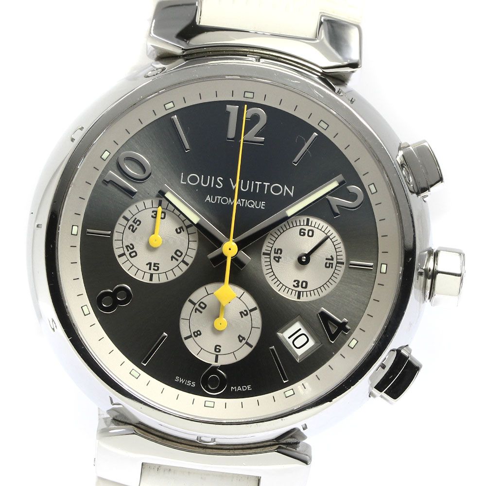 ルイヴィトン Q11210 タンブール クロノグラフ デイト メンズ腕時計-silversky-lifesciences.com