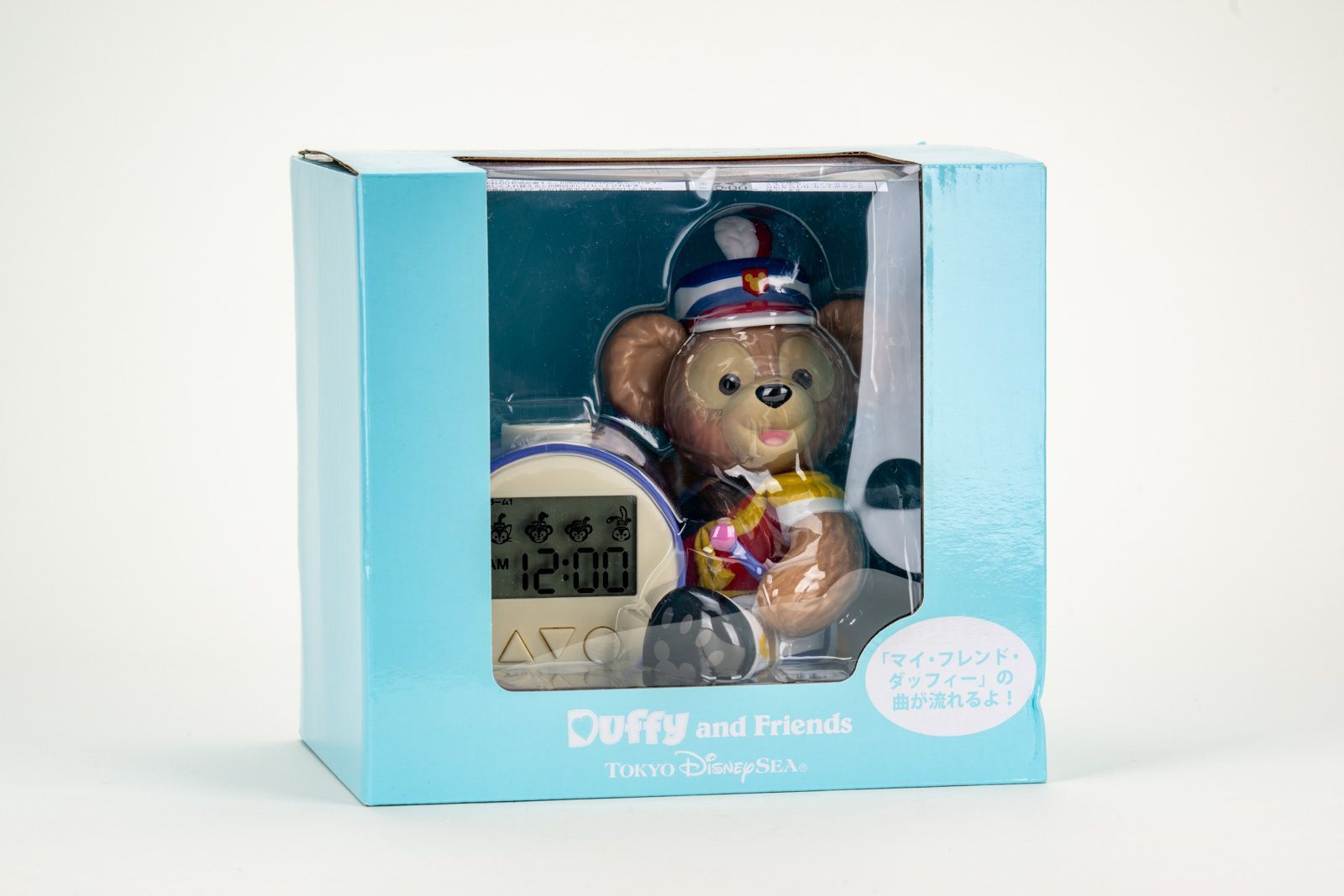 ディズニー35周年記念 ディズニーシー --- のダッフィー目覚まし時計
