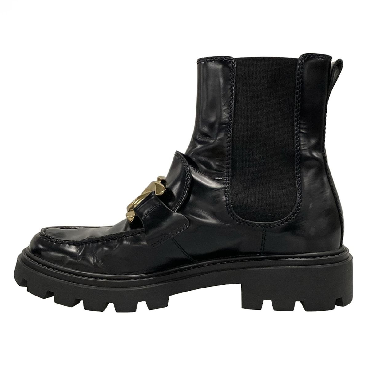 TOD'S(トッズ) ショートブーツ 39 1/2 レディース - 黒