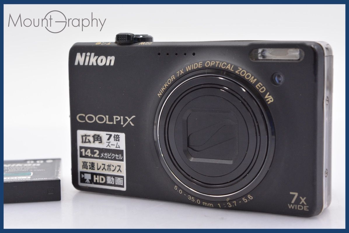 ☆特別特価☆ ニコン Nikon COOLPIX S6000 7x バッテリー付属 同梱可  