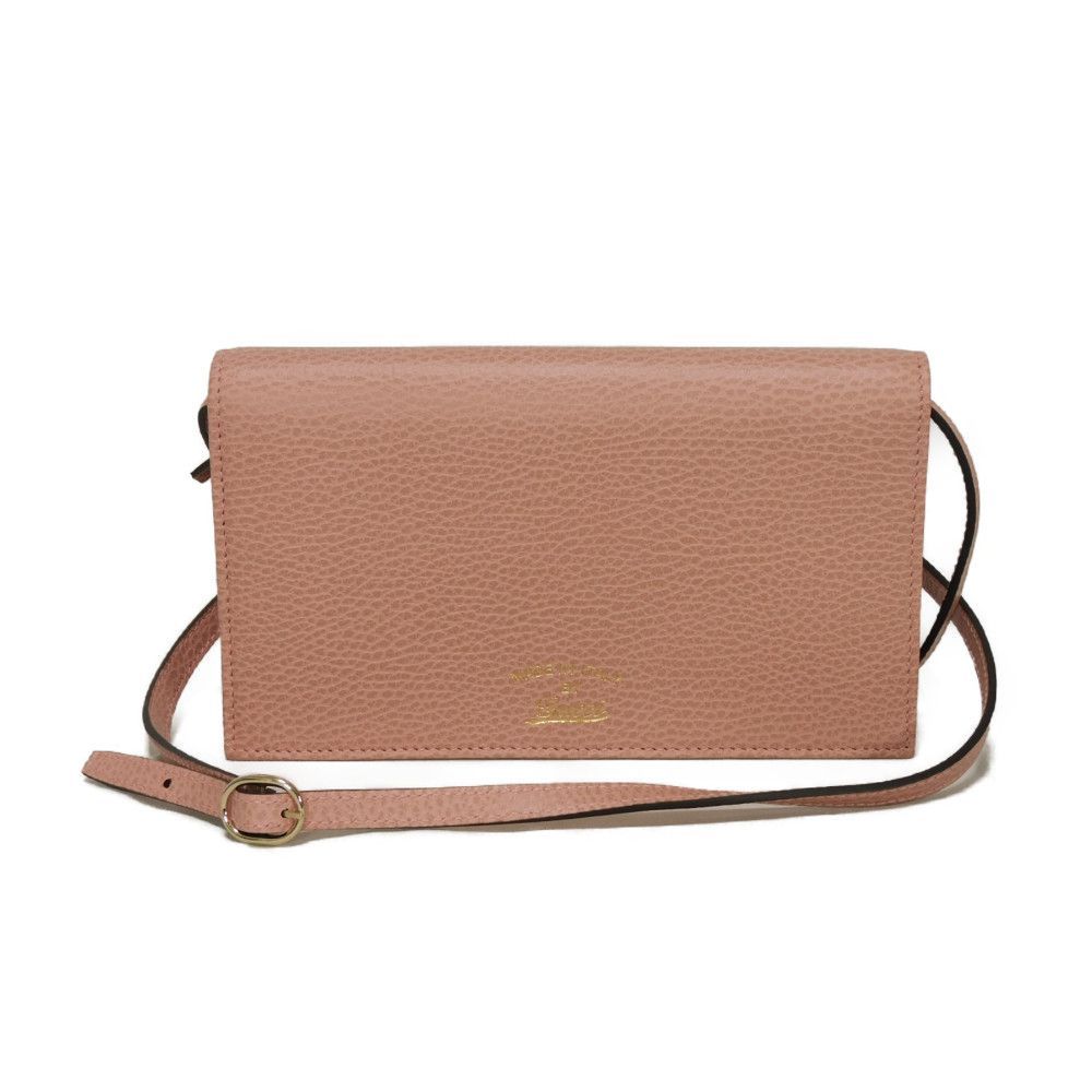 GUCCI グッチ スウィング ショルダー ウォレット カーフ クロス