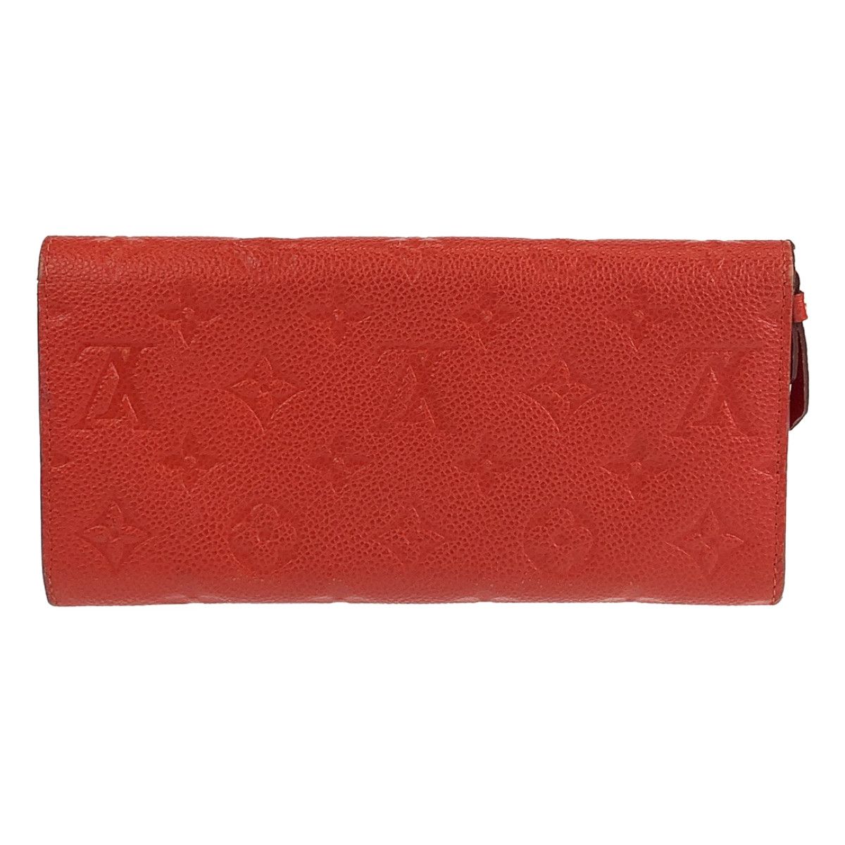 LOUIS VUITTON ルイヴィトン モノグラム アンプラント ポルトフォイユ キュリユーズ レッド 赤 レザー M60341 長財布 札入れ  レディース 401999 【中古】【中古】 - メルカリ