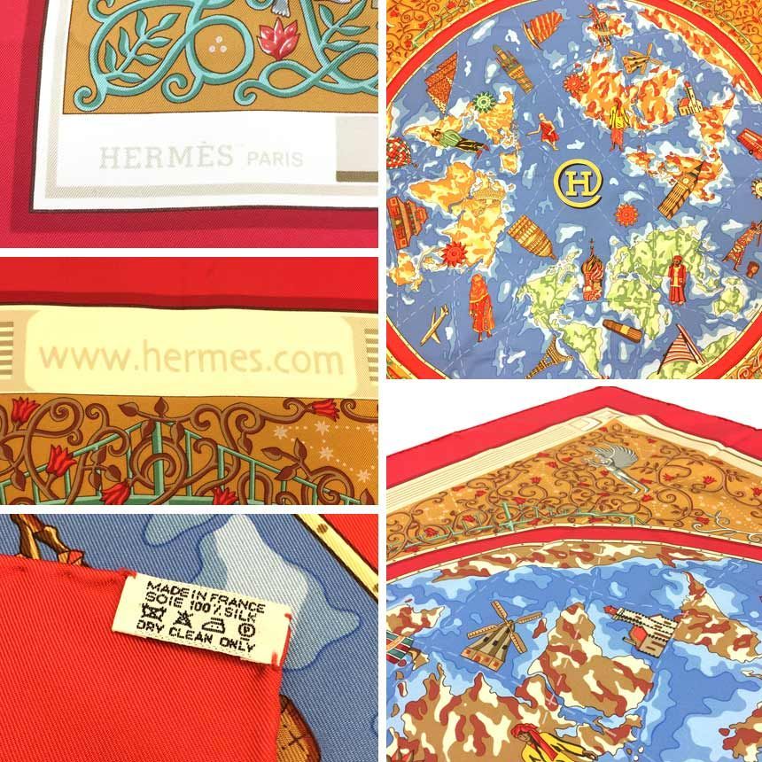 新品未使用・箱入り・極美品】HERMES エルメス スカーフ カレ90