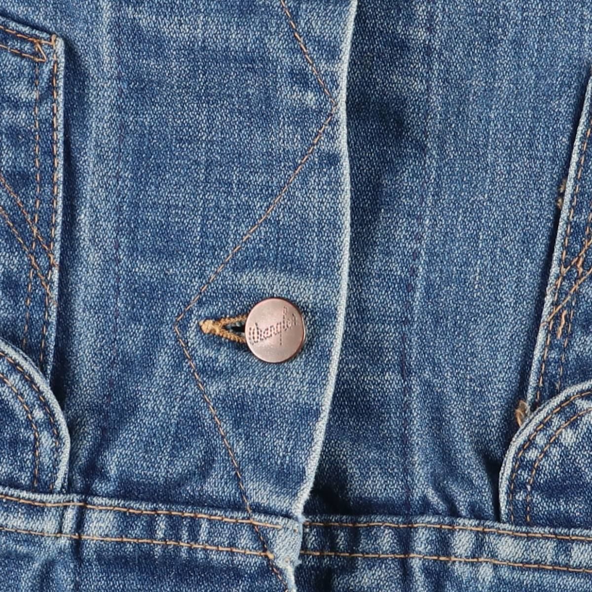 古着 70年代 ラングラー Wrangler 黒タグ デニムジャケット USA製  