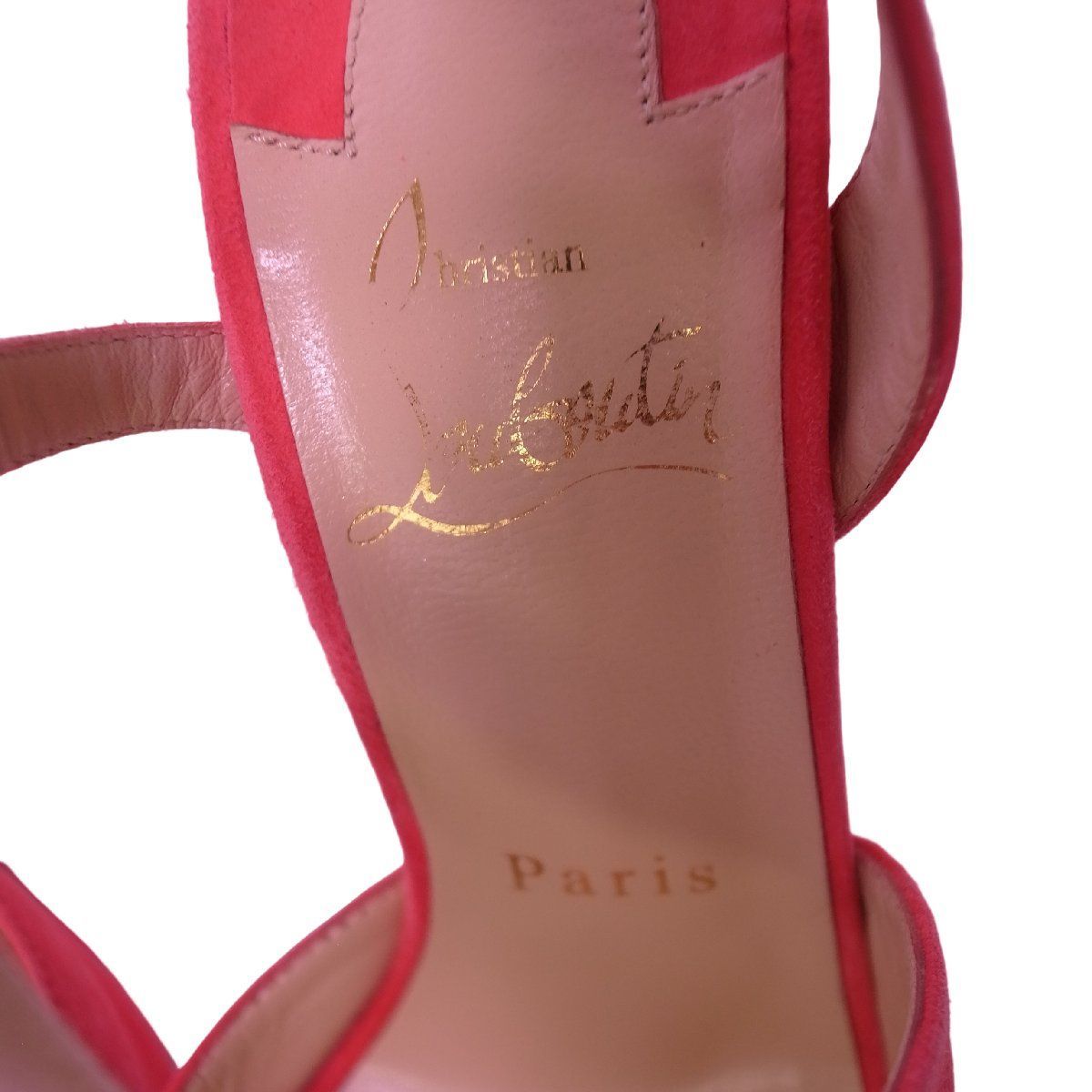 Christian Louboutin クリスチャン・ルブタン スエード ハイヒール