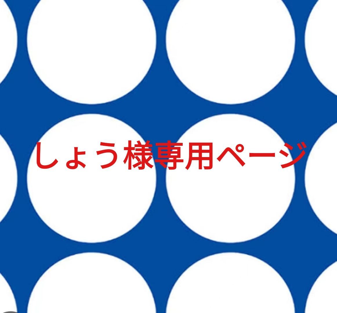 しょう様専用ページです。