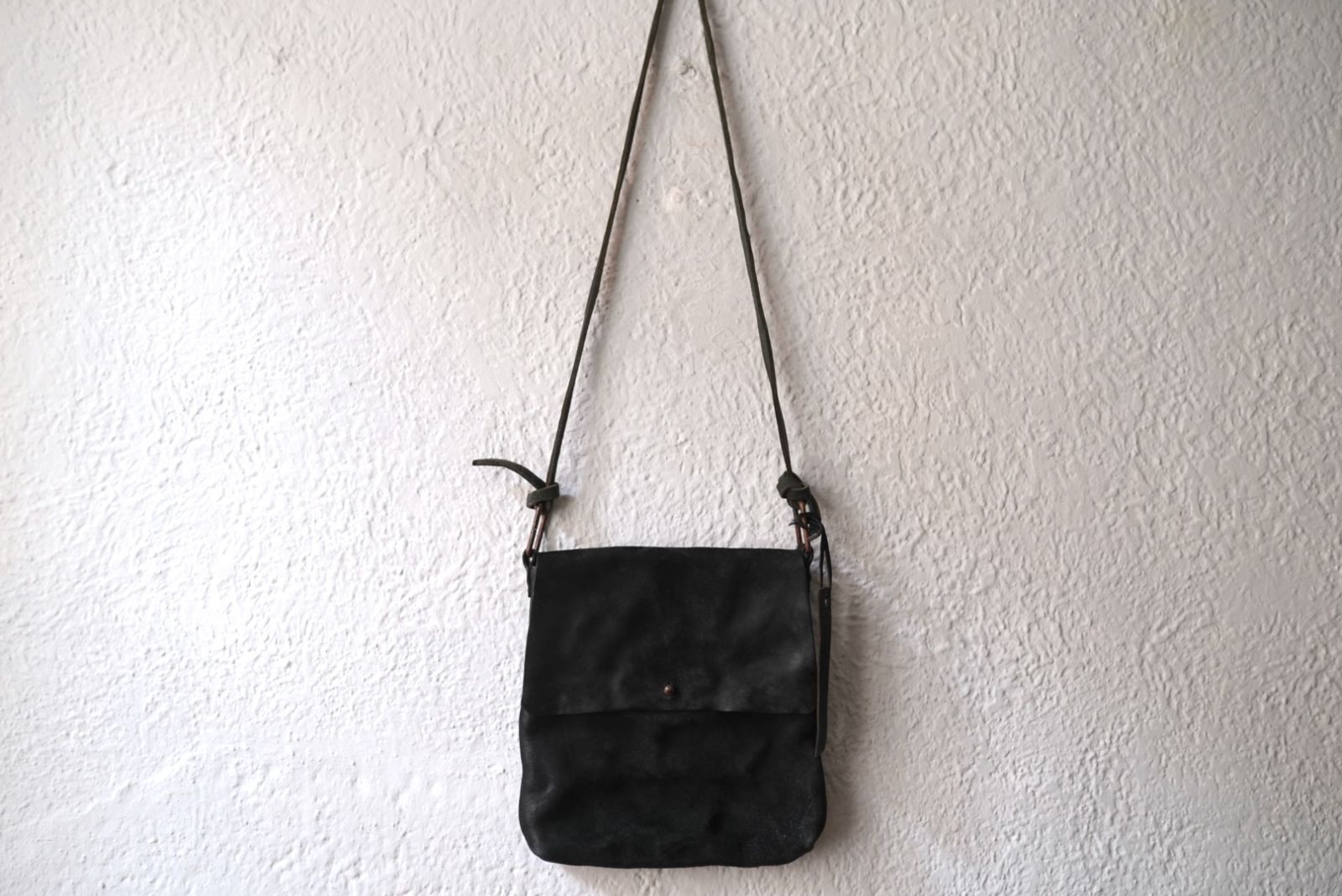 19AW ホースバットフルグレインレザーショルダーバッグ / Chörds 