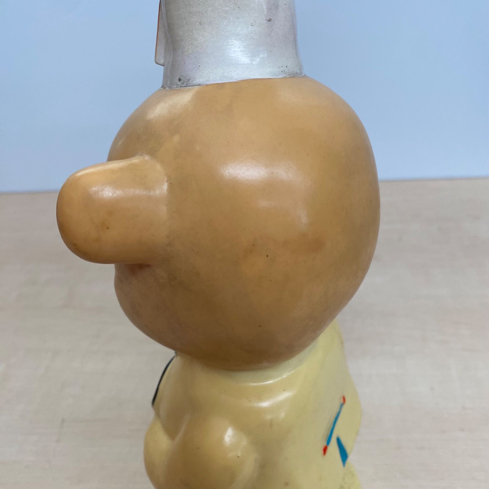 AS828 昭和レトロ ソフビ人形 エースコック こぶた 企業物 置物 H33.5cm