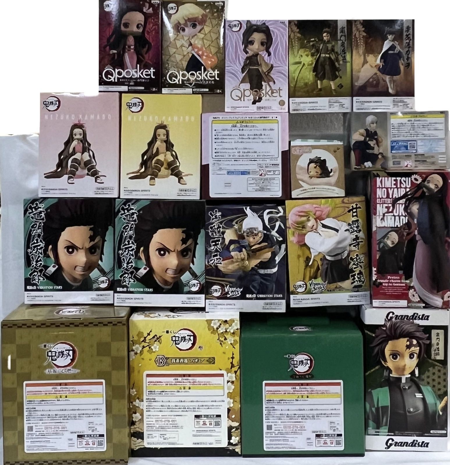 鬼滅の刃　フィギュアまとめ売り　19点セット　新品未開封品 鬼滅の刃 フィギュア 19個セット まとめ売り - メルカリ