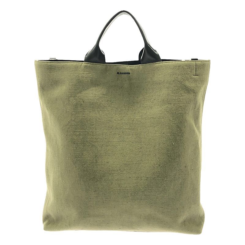 美品】 JIL SANDER / ジルサンダー | XIAO TOTE MD キャンバス