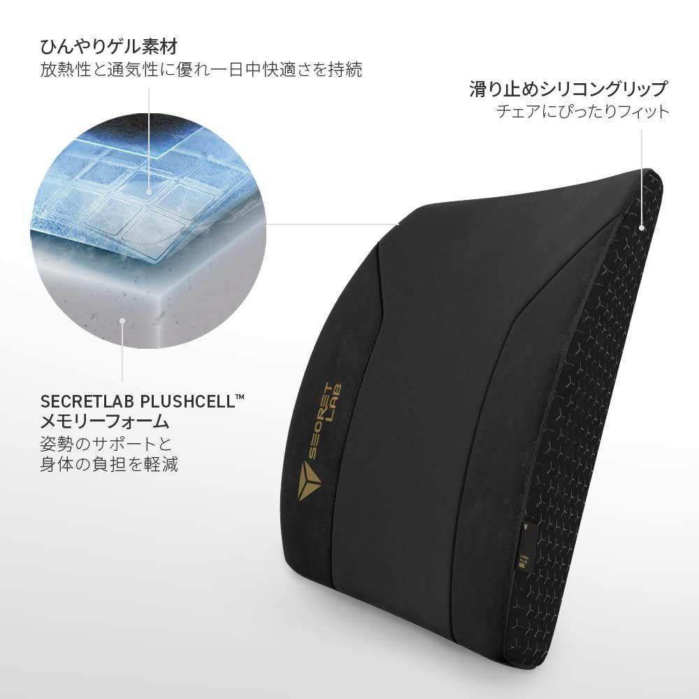 座った姿勢と背中の痛みの緩和 ランバーピロー