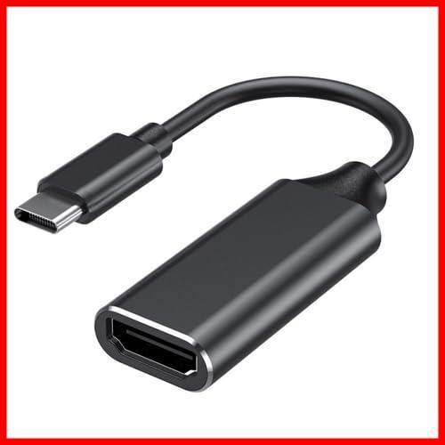 在庫 変換ケーブル ブラック usb HDMI 変換アダプタ－4Kビデオ Type-C 変換アダプタ ディスプレイ Japan Remarks