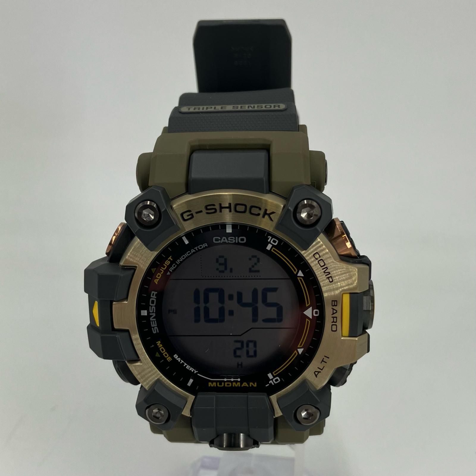 G-SHOCK Mudman デジタル腕時計 二層液晶により視認性を高めた防塵・防泥の“G-SHOCK” | CASIO