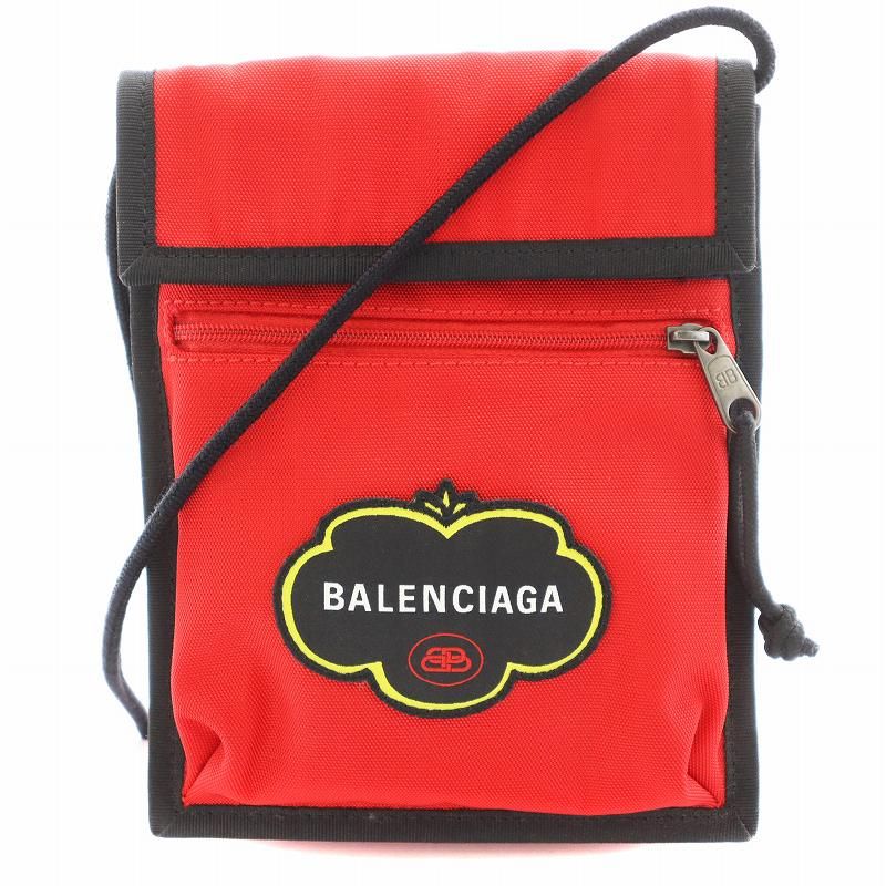 【2024年製 新品】 バレンシアガ BALENCIAGA サコッシュ BBロゴ エクスプローラー バッグ