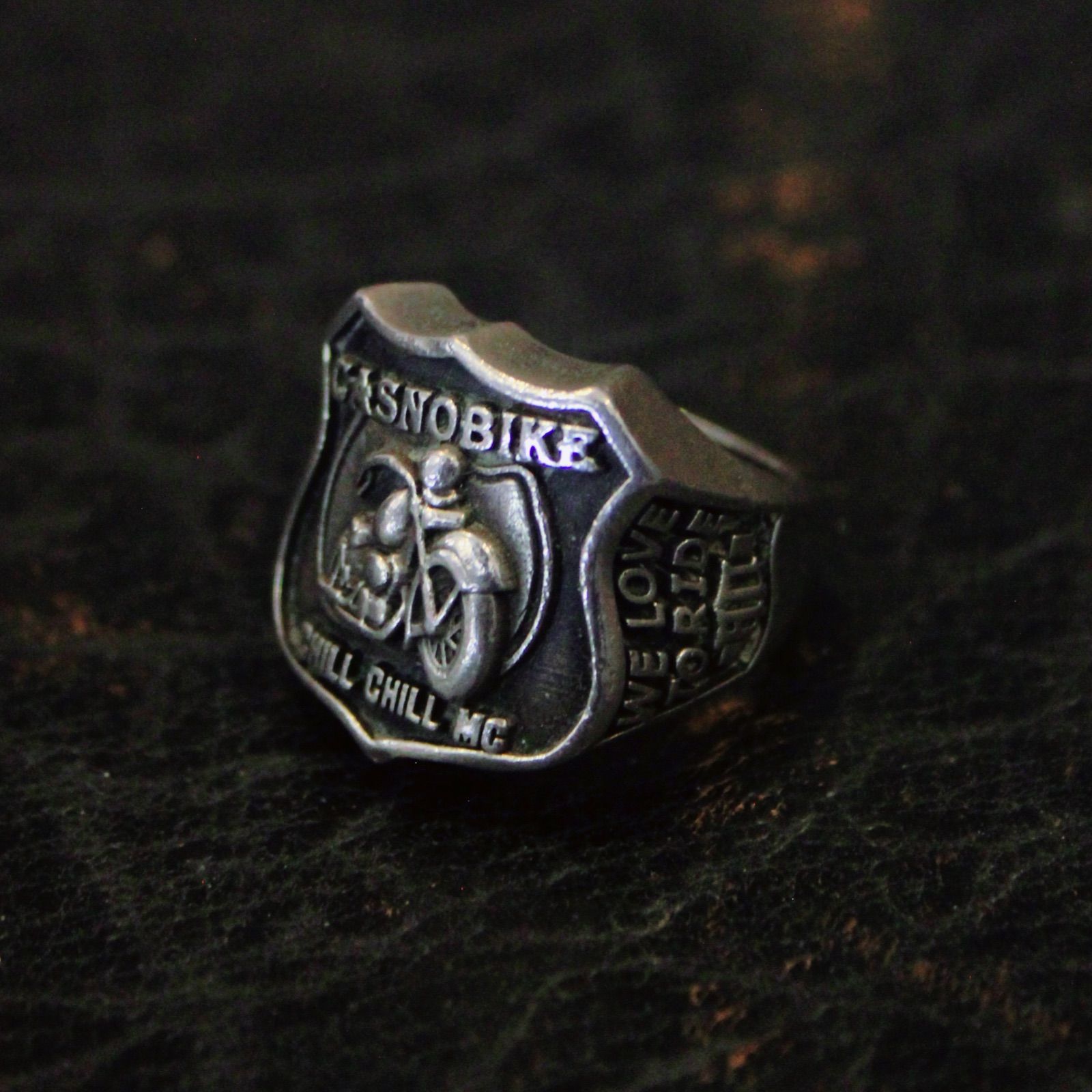 ハーレーダビッドソン シルバーリング 925 silver jewelry 17号