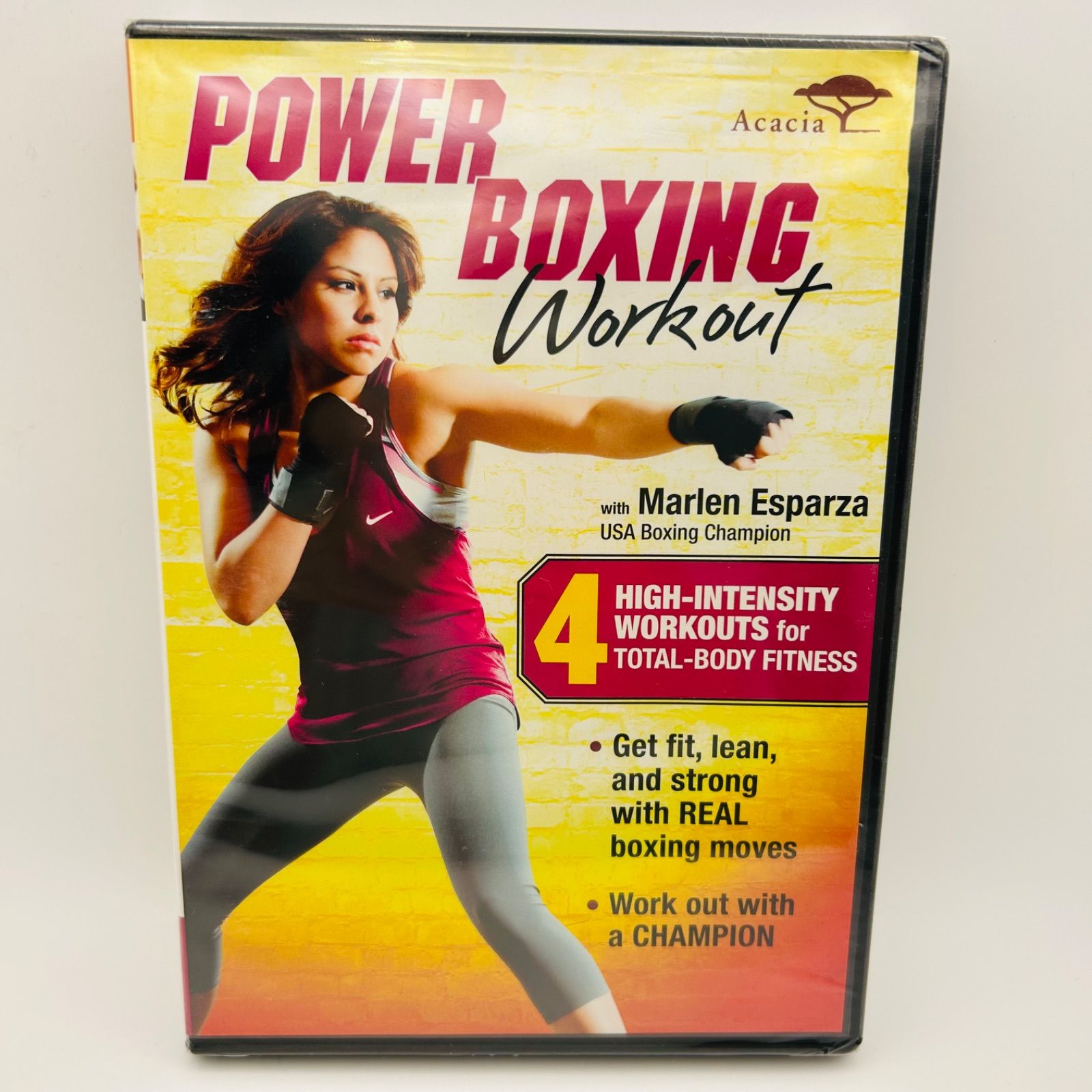 DVD　【輸入盤】　B530C　Esparza　Power　Workout　Marlen　Boxing　With　メルカリ