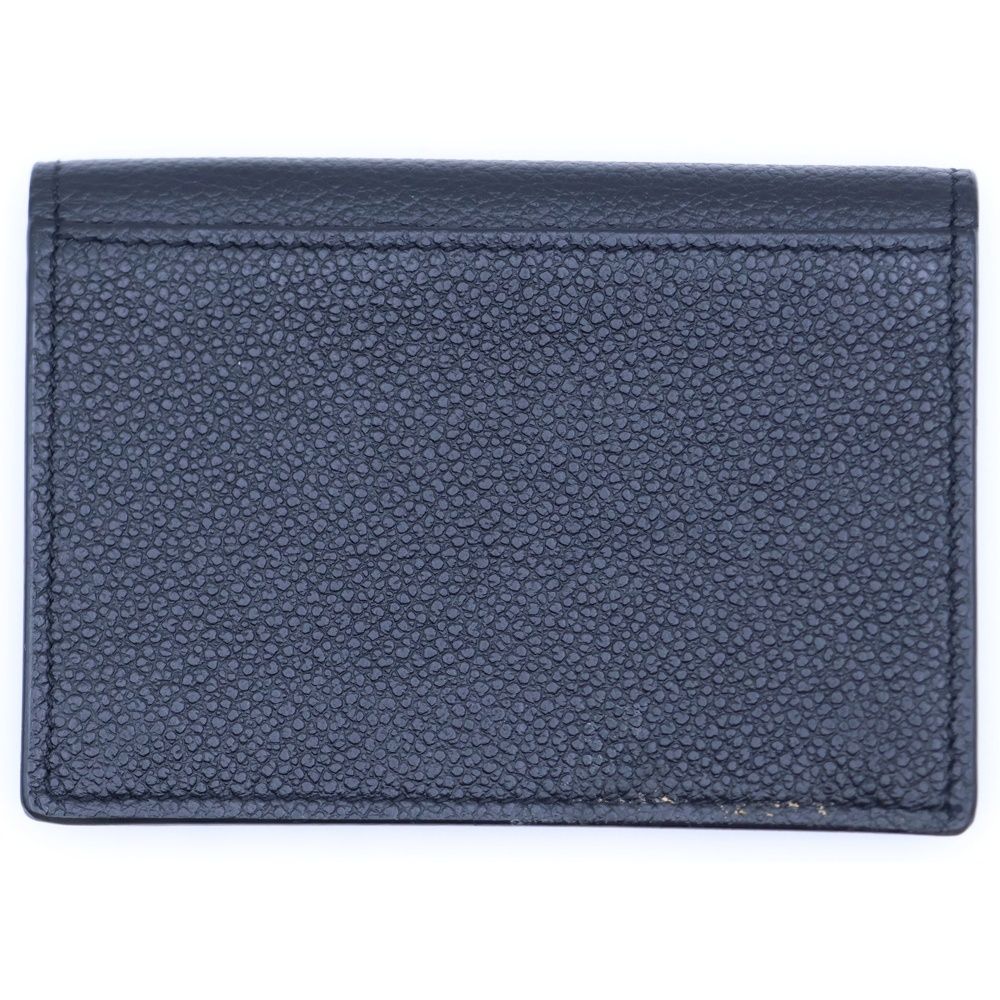 SAINT LAURENT PARIS サンローランパリ ロゴプリント レザーカードケース ブラック 360433