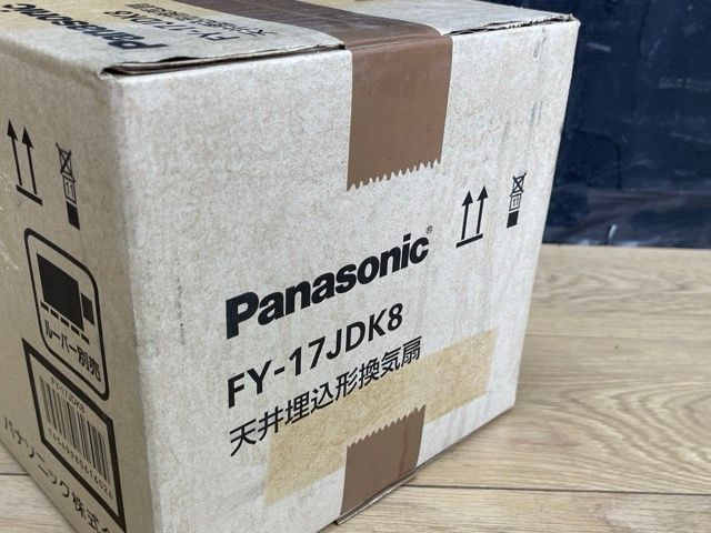 新品未開封 パナソニック 天井埋込形換気扇 Panasonic FY-17JDK8 埋込寸法177mm ルーバー別売り 住宅設備/92436在