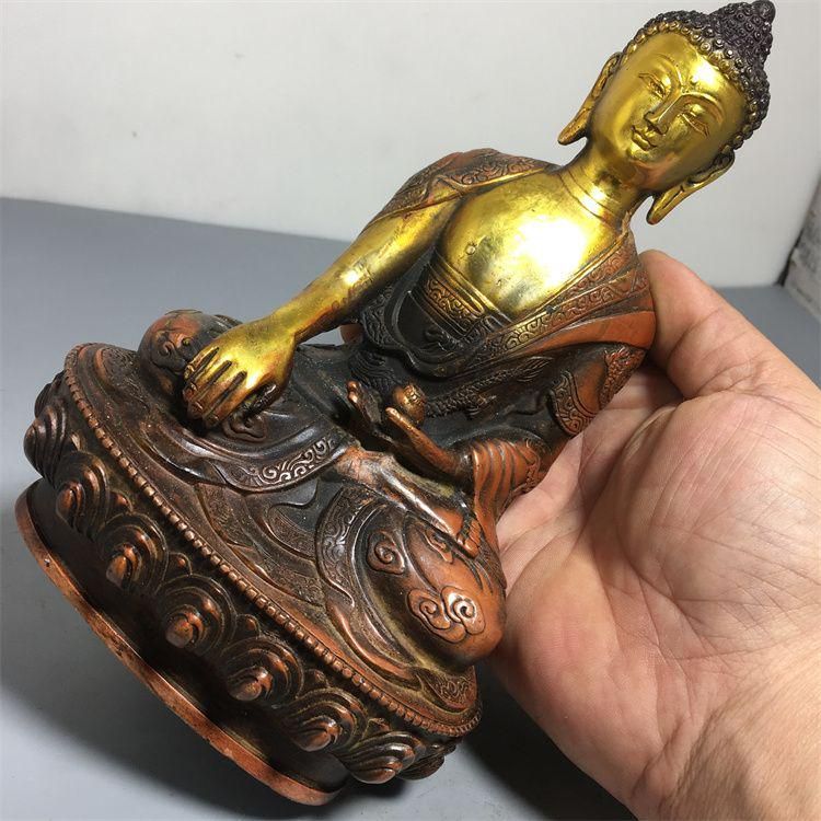 仏教美術 仏像 釈迦仏像 仏堂奉納 銅製 鎮宅辟邪 開運風水 招財 置物工芸品 仏教美術 仏像 釈迦仏像 仏堂奉納 銅製 鎮宅辟邪 開運風水 招財