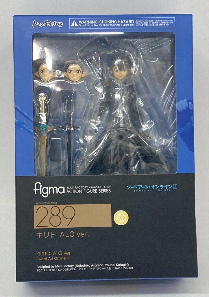 VF7527 未開封 figma 289 キリト ALO ver フィギュア VF7527 未開封 figma 289 キリト ALO ver フィギュア - メルカリ