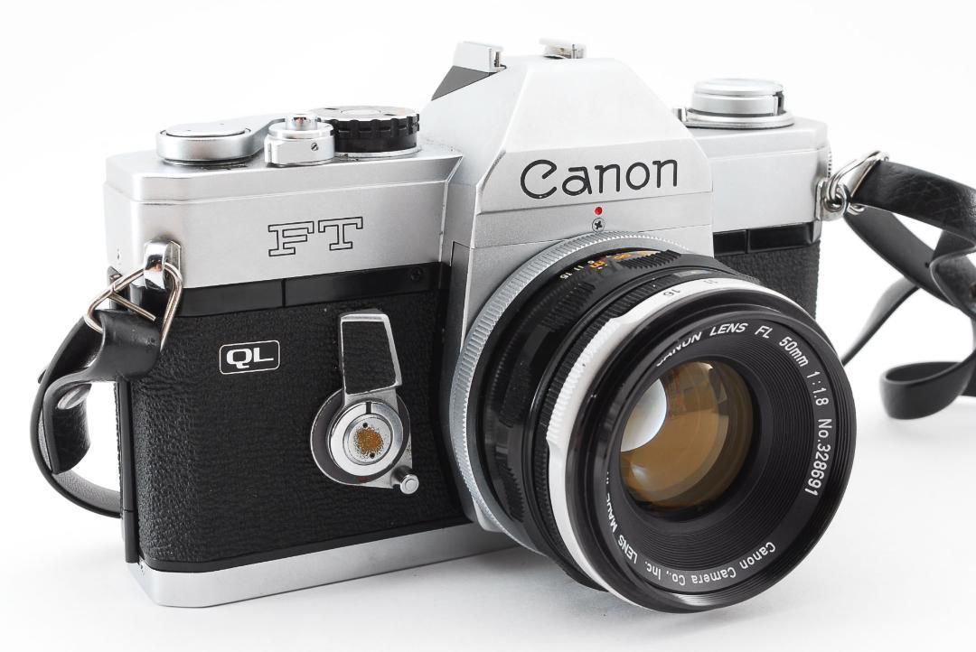 完動品】Canon FTフィルム一眼レフ FL 50mm F1.8 SO110 - フィルムカメラ