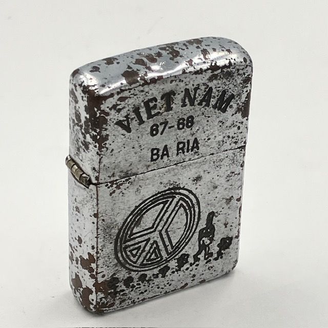 ZIPPO ベトナム 1967年前期 ピースマーク ファックマン ベトナムジッポー
