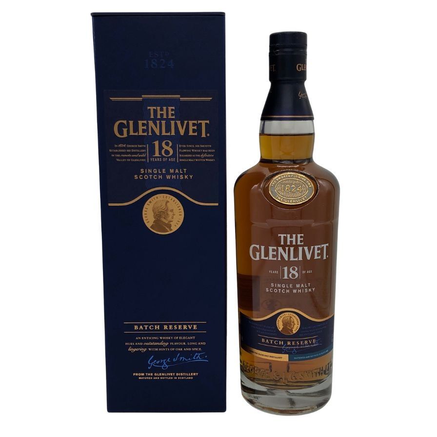 1円~THE GLENLIVET（グレンリベット）18年 バッチ リザーブ 40％ 700ml