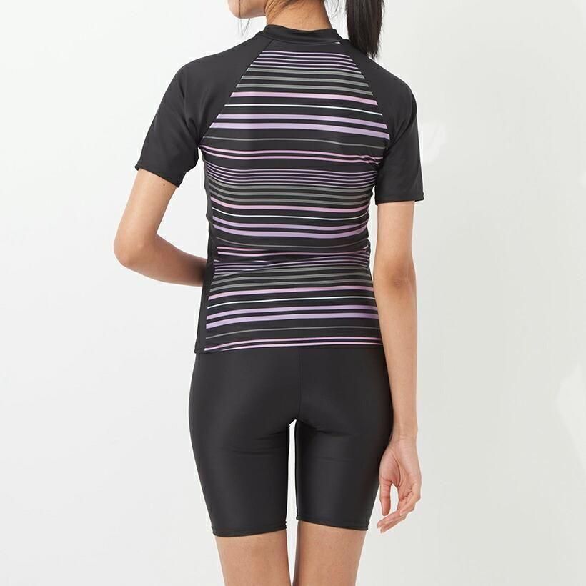 新品♪2点ベネトン 9M レディース フィットネス水着２点セットBL＆OG BENETTON / ベネトン】レディーススウィムウェア / 水着2点