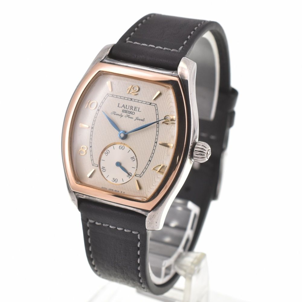 セイコー SEIKO LJAK600/4S28-5010 ローレル K18RG ベゼル 手