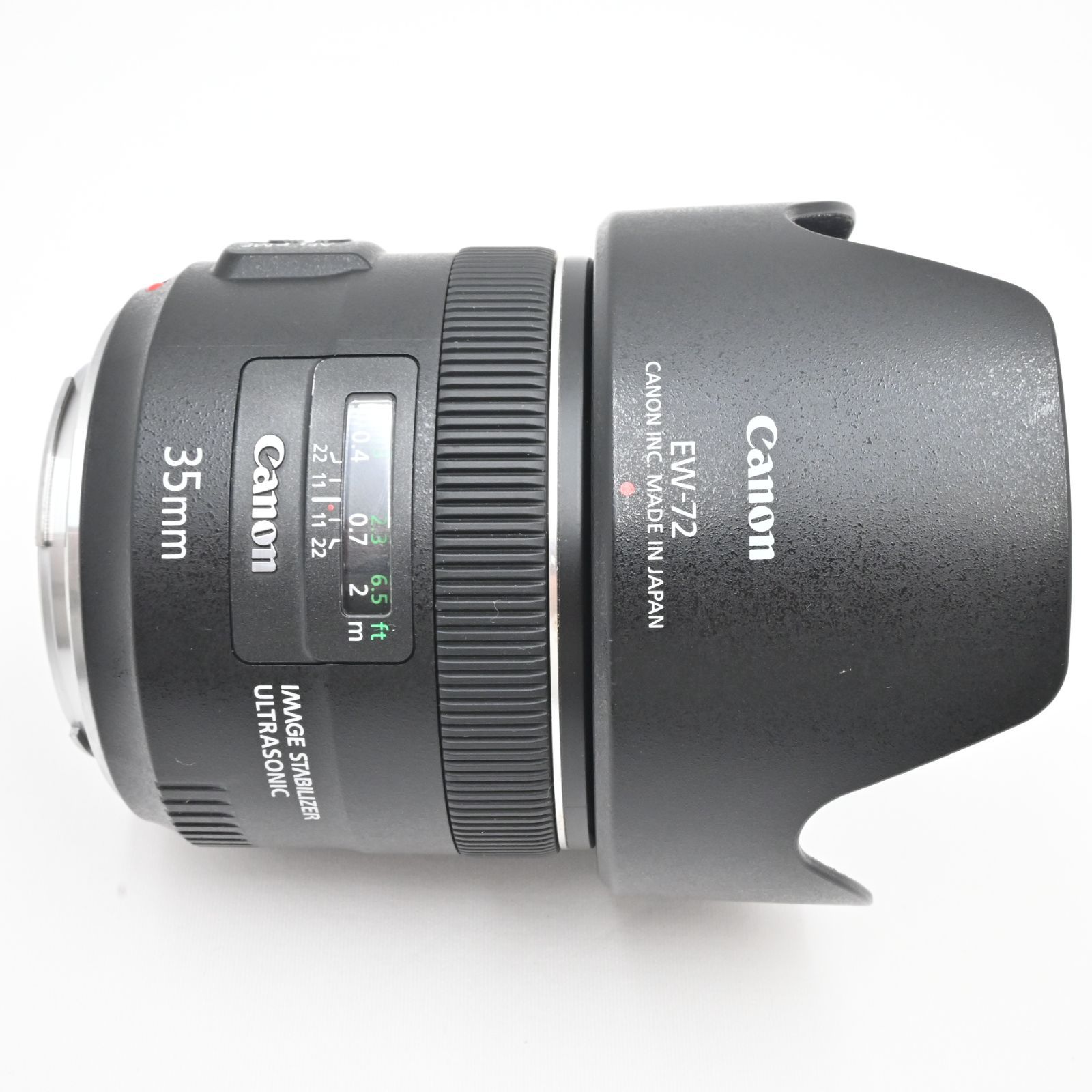 極上品Canon 単焦点レンズ EF35mm F2 IS USM フルサイズ対応