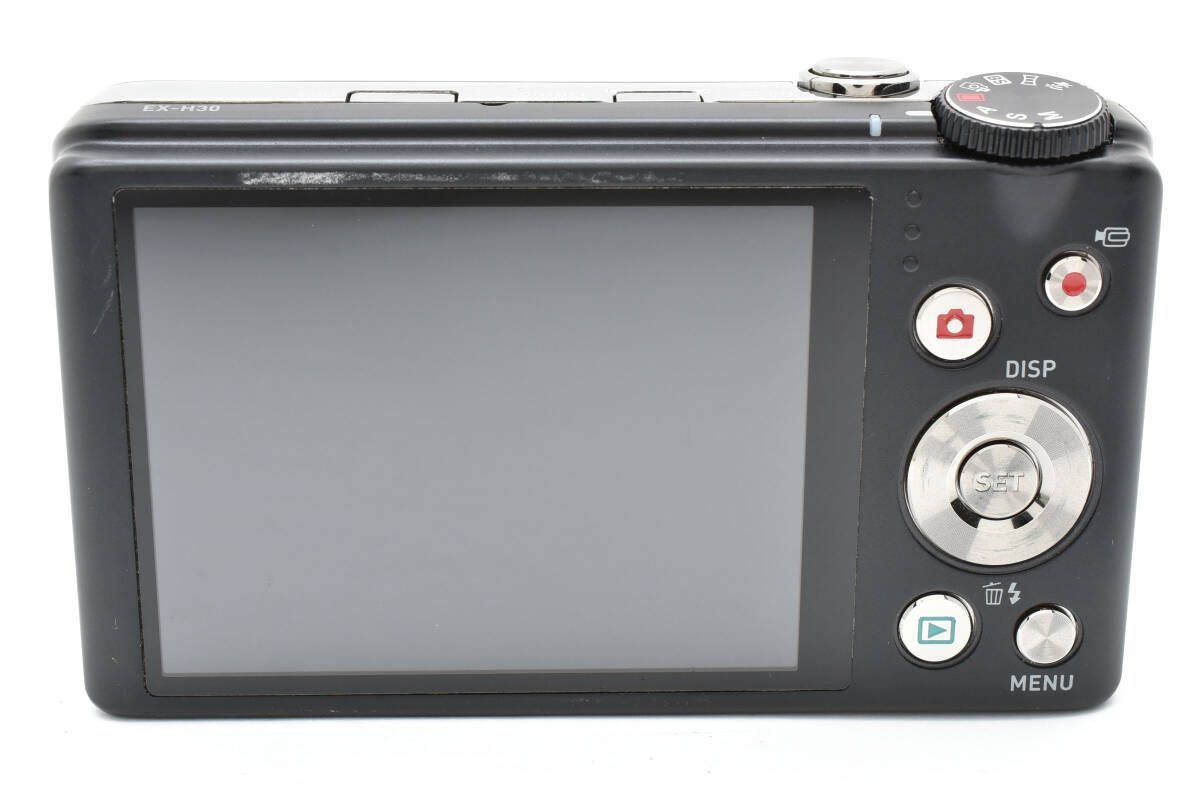 ☆美品☆ カシオ Casio EXILIM EX-H30 ブラック コンパクトデジタル