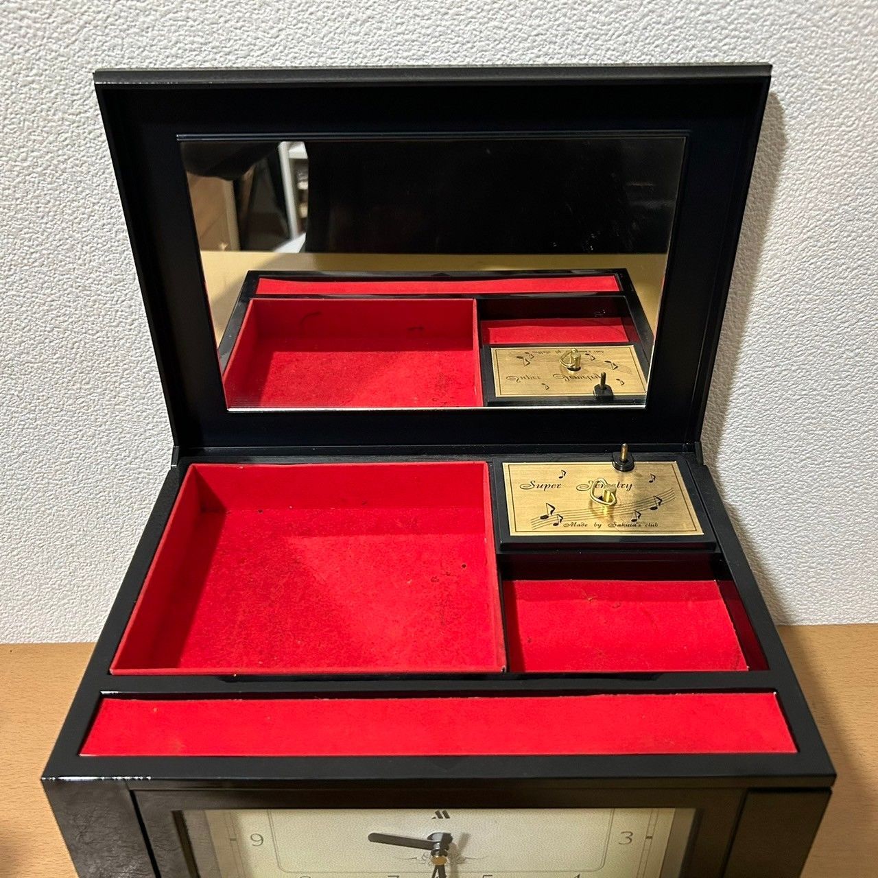 ミタニ 山本寛斎 宝石箱 収納ボックス オルゴール 漆器 (EGE1331