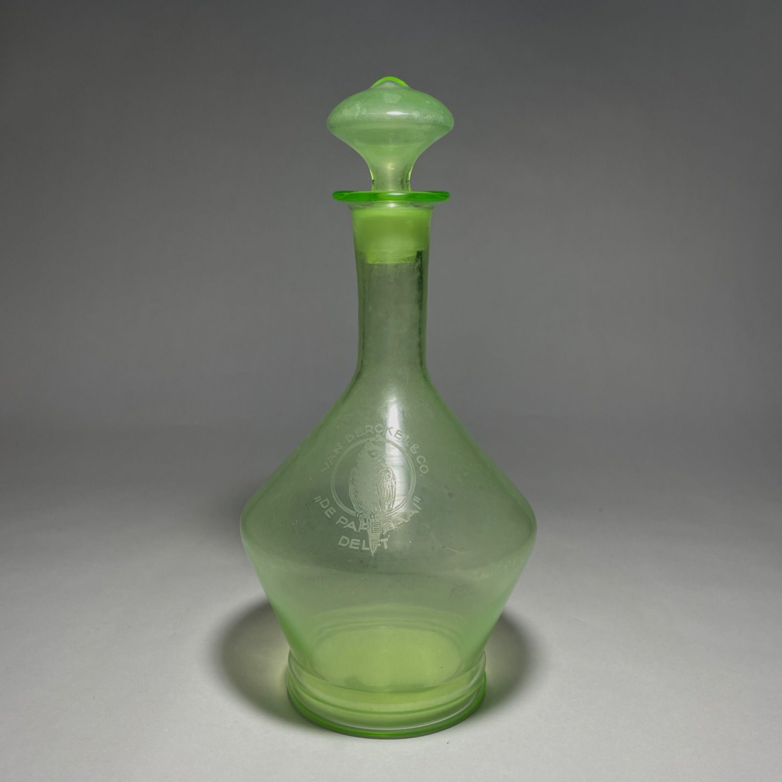 ◇ウランガラス デキャンタ瓶 1900年代初頭 オランダ製 希少品