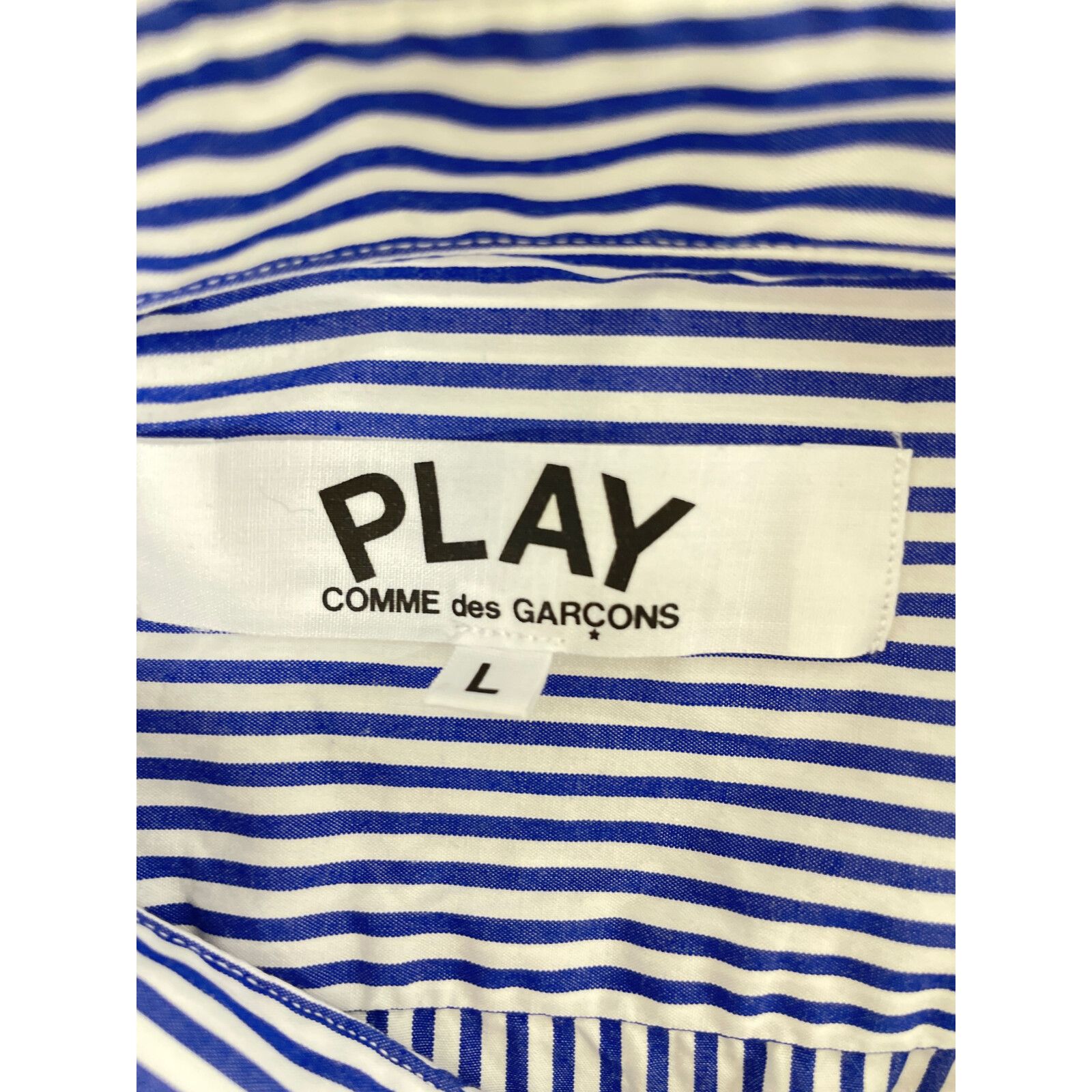 PLAYCOMMEdesGARCONS プレイコムデギャルソン ﾌﾞﾙｰ AD2022 AZ-B017 