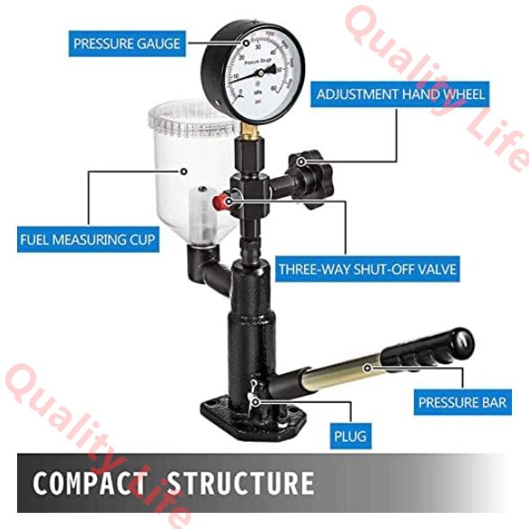 CIT800コモンレールインジェクターテスター 検出器ディーゼル電磁インジェクターテスター