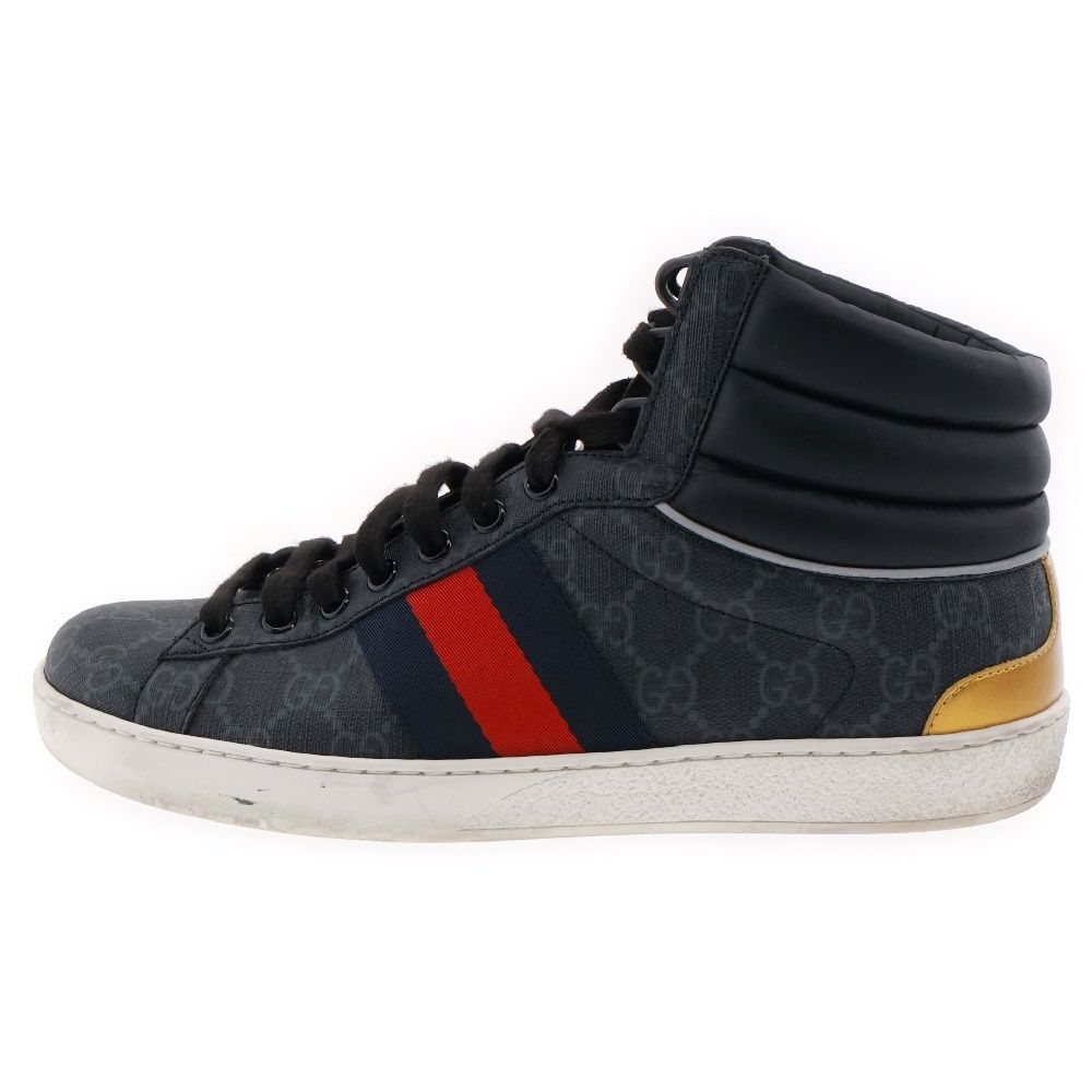 GUCCI (グッチ) Ace GG High Top ハイカットスニーカー 注文