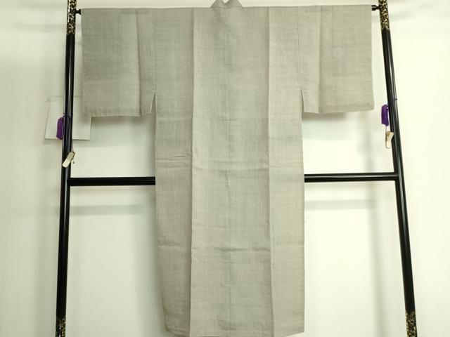 平和屋着物 夏物 男性 長襦袢 鶸茶色地 麻 DZAA9798kh5