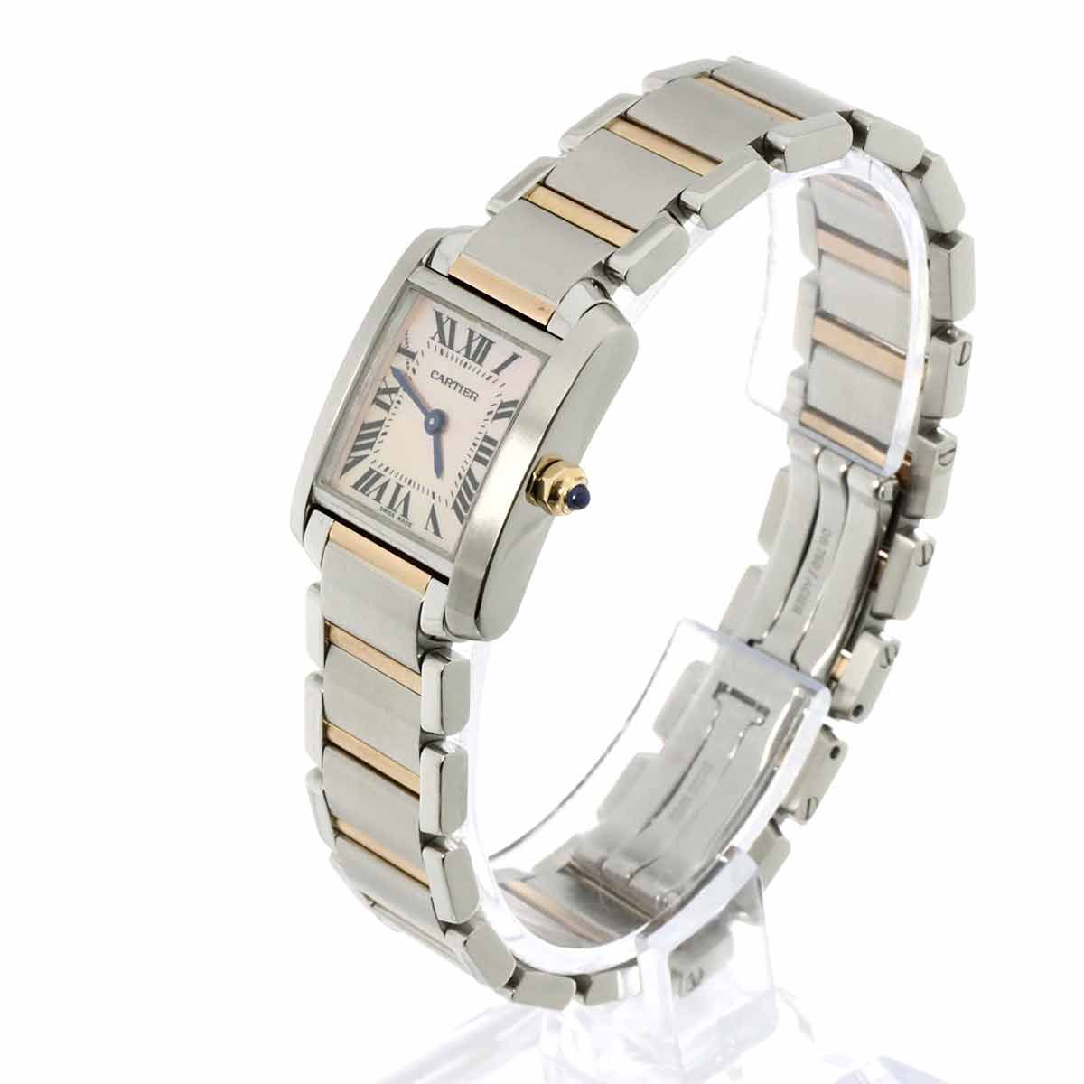 カルティエ Cartier タンクフランセーズSM コンビ W51027Q4 レディース  