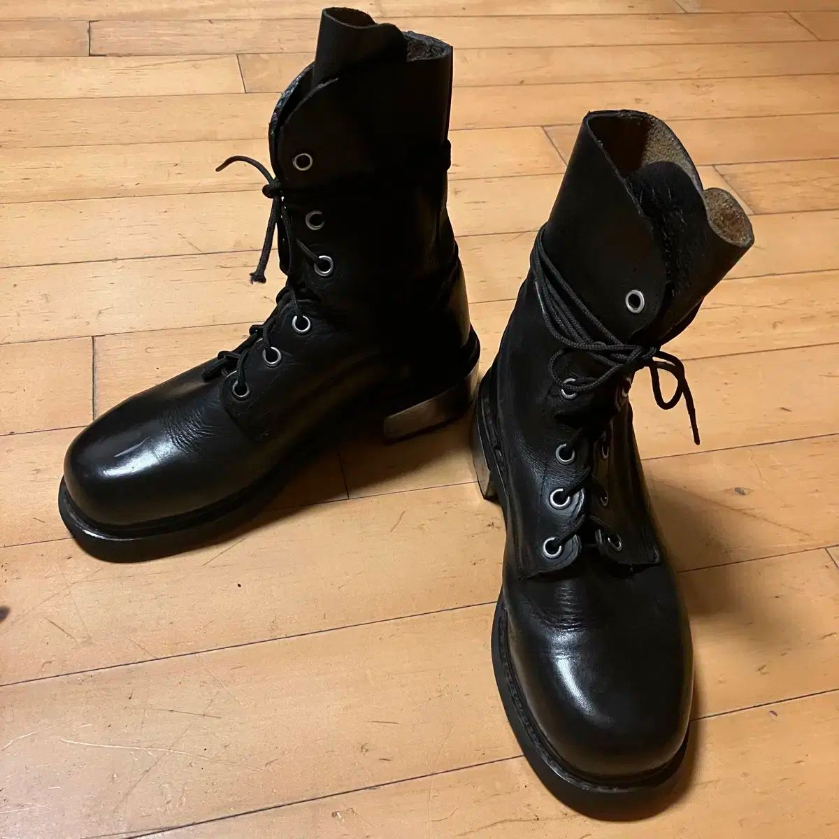 DIRK BIKKEMBERGS ダークビッケンバーグ 紐巻きブーツ 43 Dirk