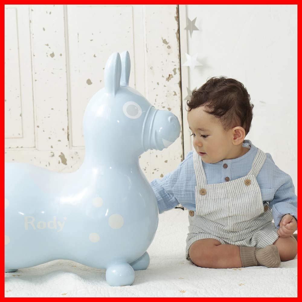 新品】ロディ nino nino ニーノニーノ ライトブルー rody 乗用おもちゃ