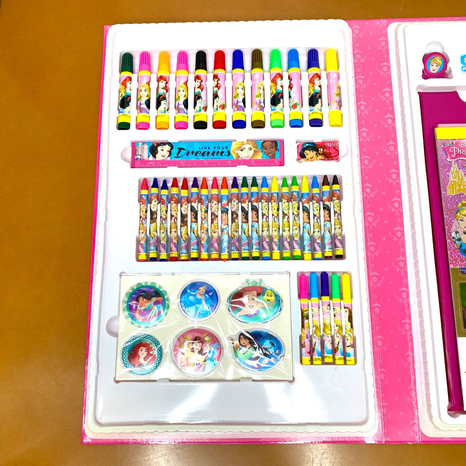 ディズニープリンセス クレヨンセット お絵かきセット イラスト