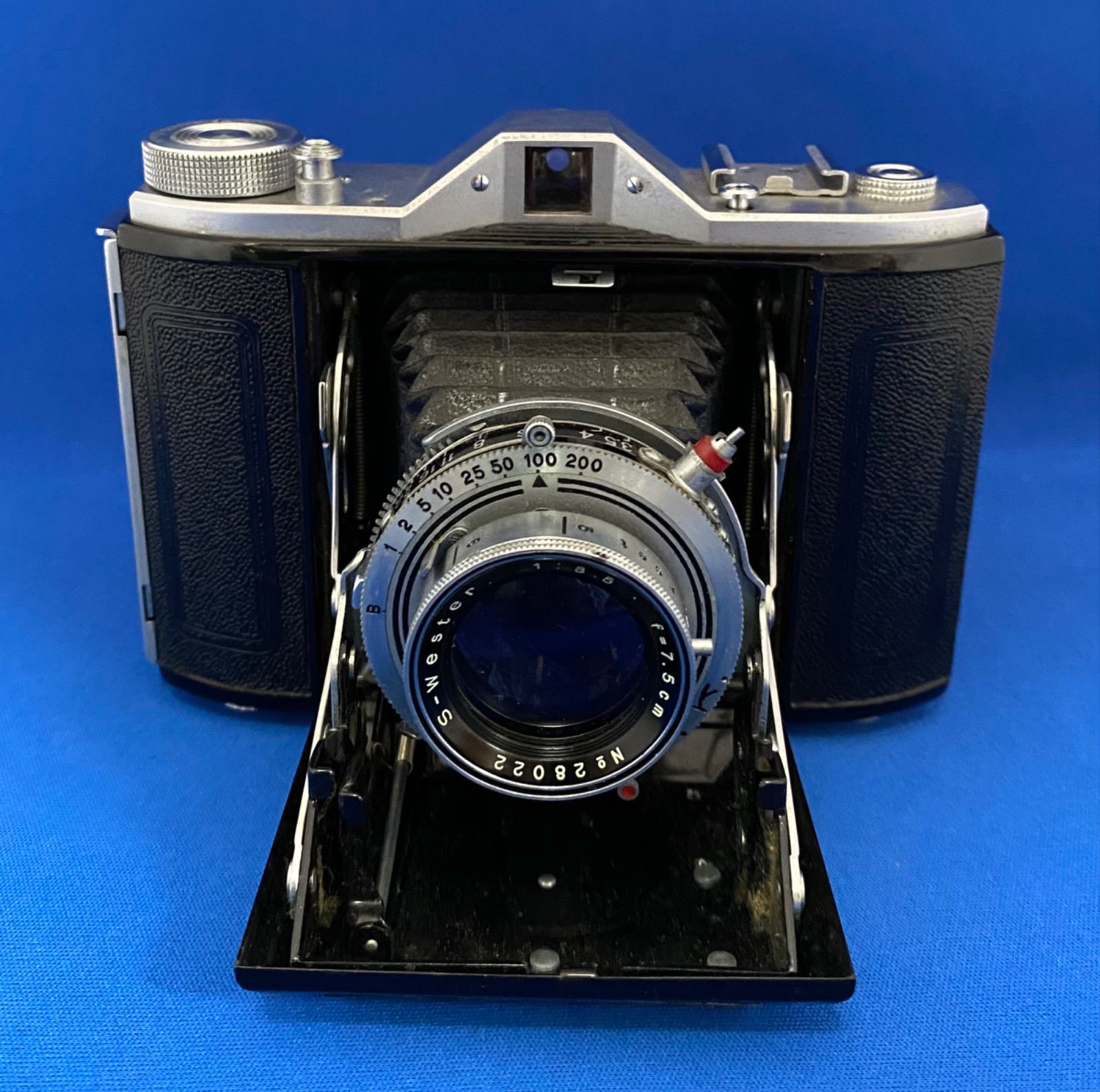 西田工学 NKK WESTER SIX S-WESTER NKK 7.5cm F3.5 ケース付き 蛇腹