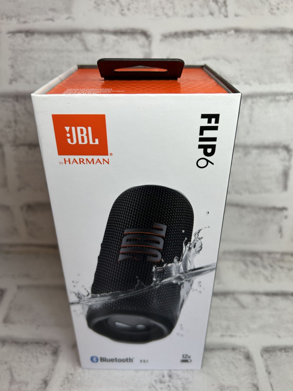 JBL FLIP6(ブラック) JBLFLIP6BLK ポータブル ウォータープルーフ
