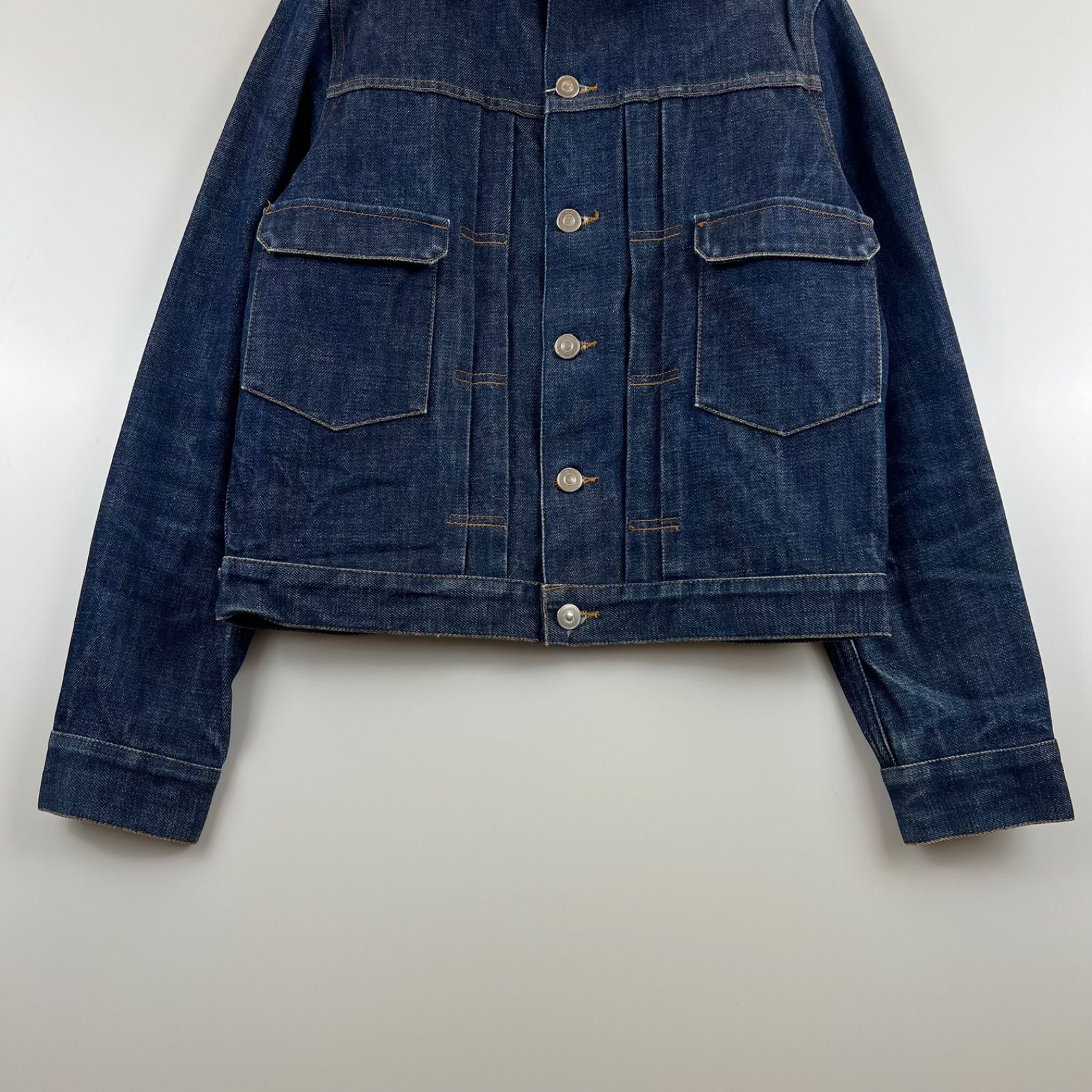 APCアーペーセー濃紺 デニムジャケット 2nd A.P.C. アーペーセー デニムジャケット 2nd型 D-TK447タグ 長袖