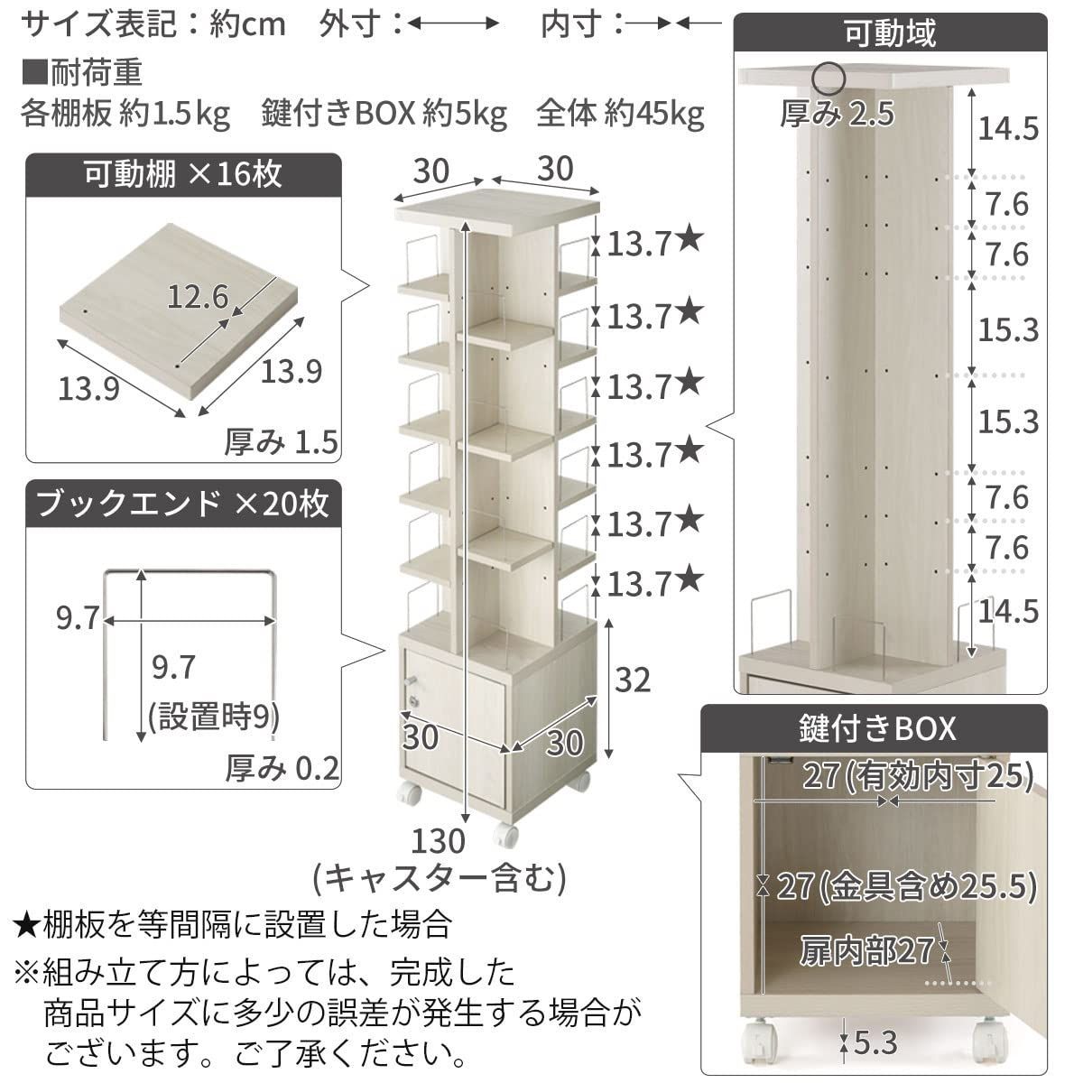 4面 幅30×奥行3