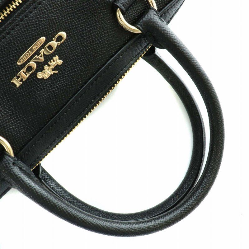 コーチ COACH ハンドバッグ ボストン ショルダー 2WAY レザー ロゴ