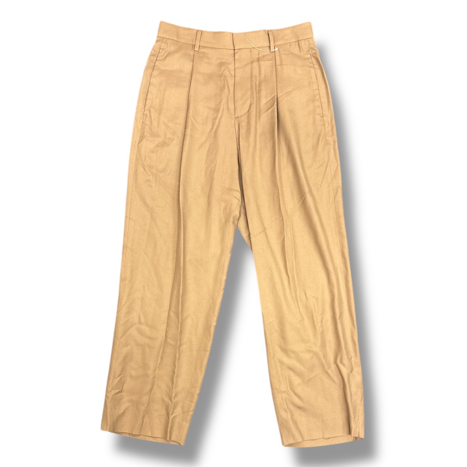 参考上代82500円 未使用品 ATON NIDOM SILK WIDE PANTS ニドム