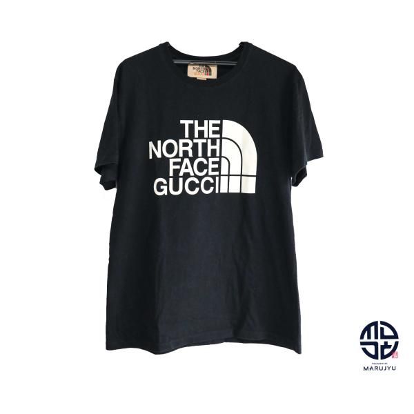 GUCCI x THE NORTH FACE グッチ x ノースフェイス コラボ 黒 ブラック